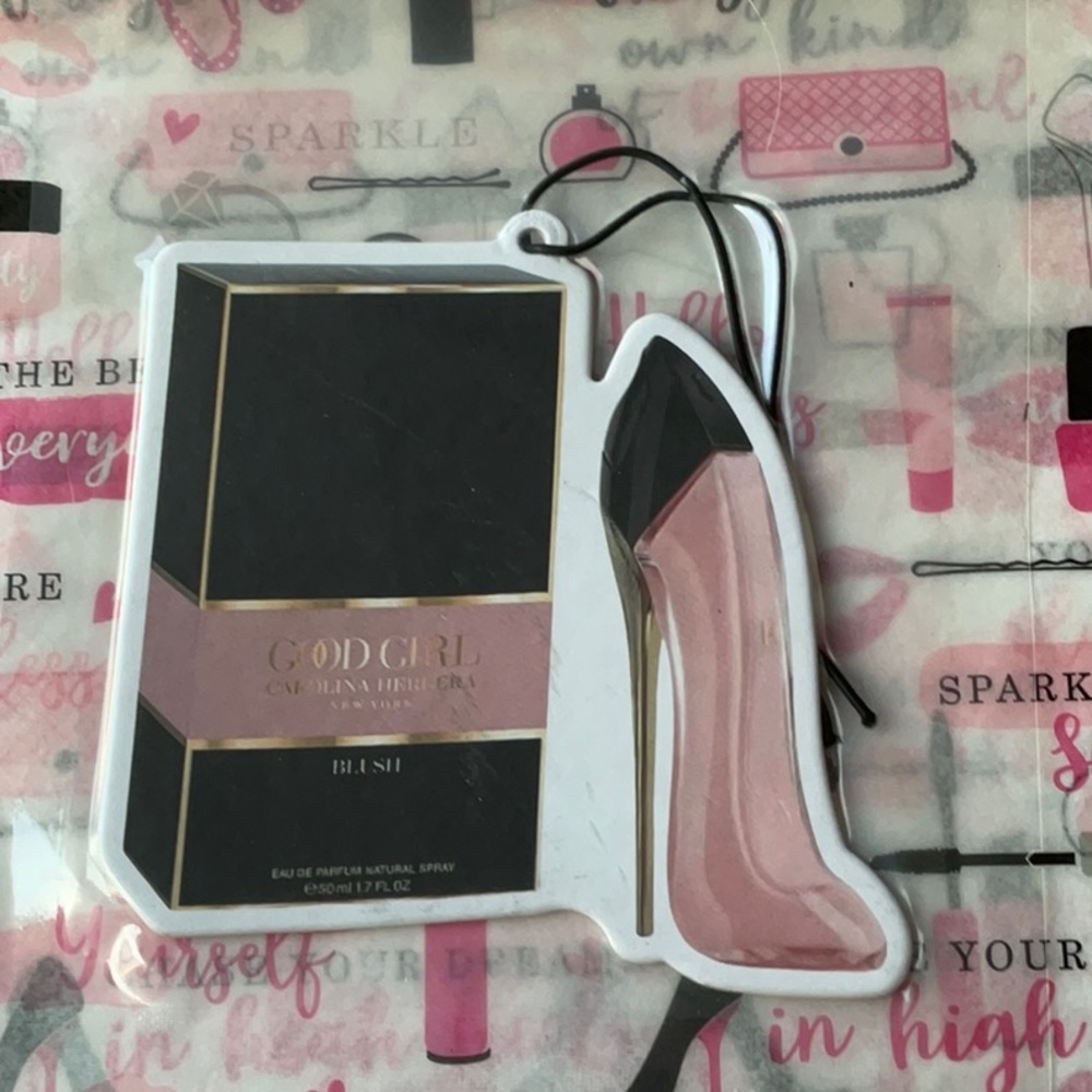 Carolina Herrera Women's Pink Stiletto Heel car freshener air freshener